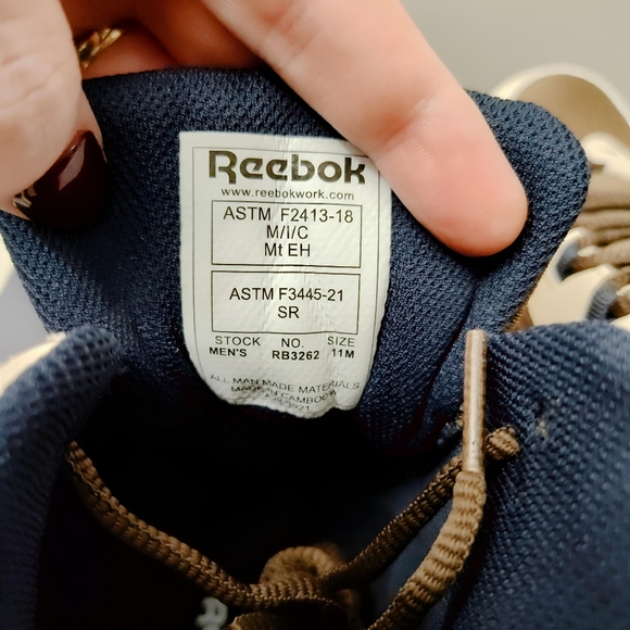 Reebok HYPERIUM Work Retro Trail Hiker MEN'S Size 11M RB3262 - Picture 4 of 11